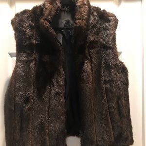 Reversible Faux Fur Vest